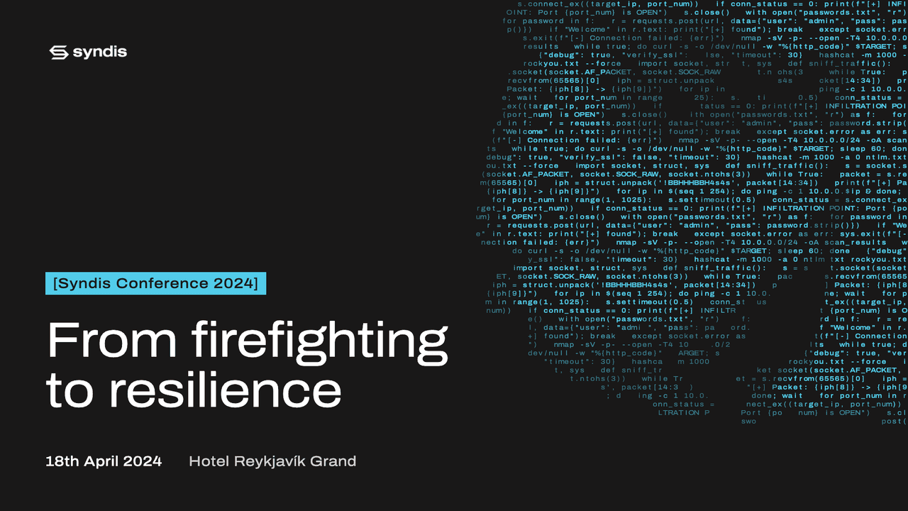 Syndis Conference 2024